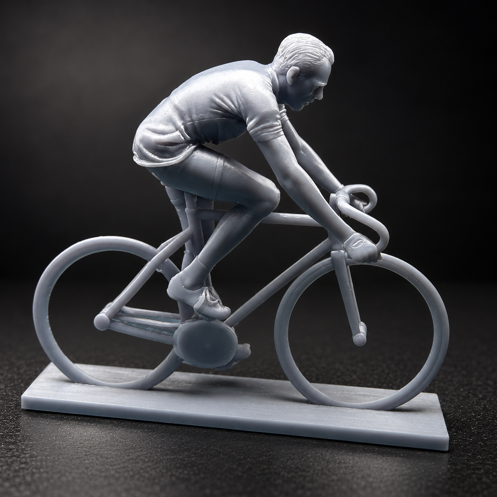 Hugo Koblet – Figurine Cycliste Miniature (Impression 3D)