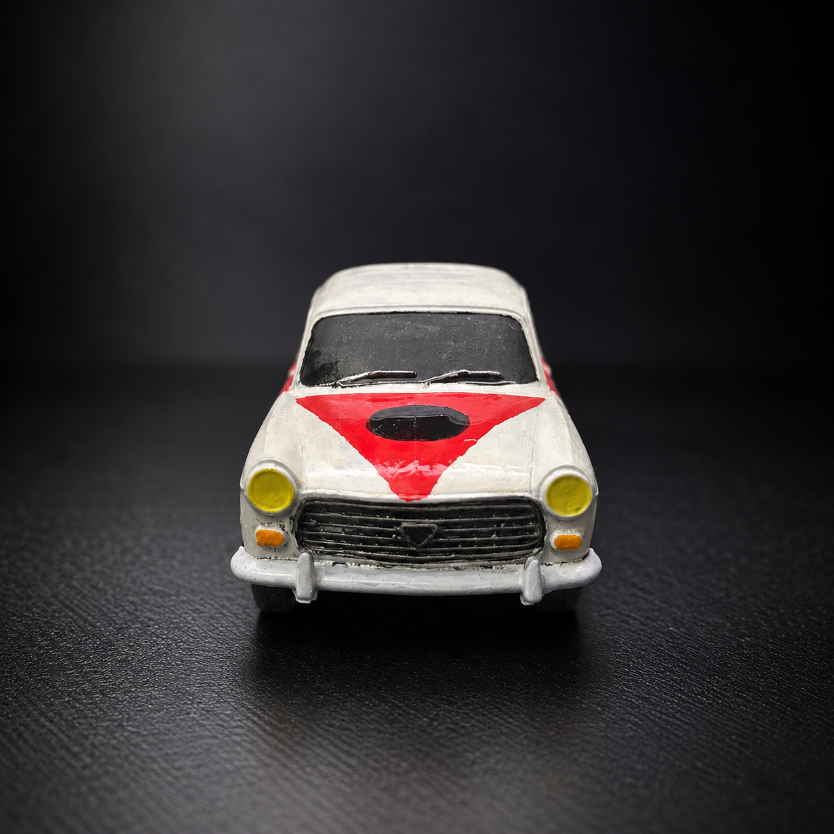Coche de asistencia vintage años 60 – Vehículo en miniatura de ciclismo (impresión 3D)