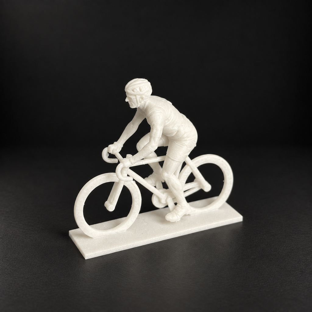 Jean Robic – Figurine Cycliste Miniature (Impression 3D)