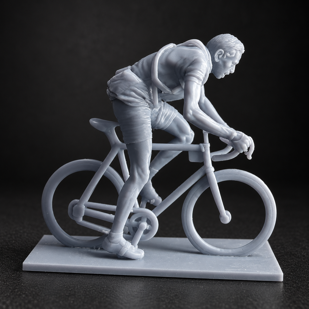 Le Campionissimo  – Figurine Cycliste Miniature (Impression 3D)