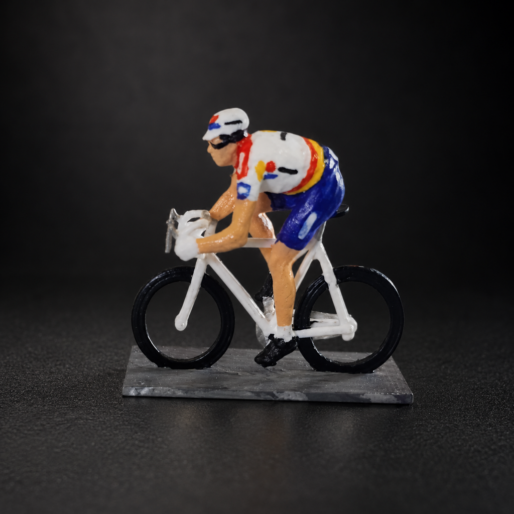 Le Roi De Navarre – Figurine Cycliste Miniature (Impression 3D Résine)