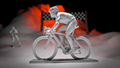 Le Vétéran – Figurine Cycliste Miniature (Impression 3D)