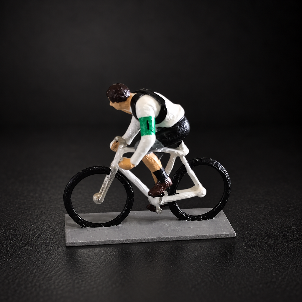 Maurice Garin – Figurine Cycliste Miniature (Impression 3D)